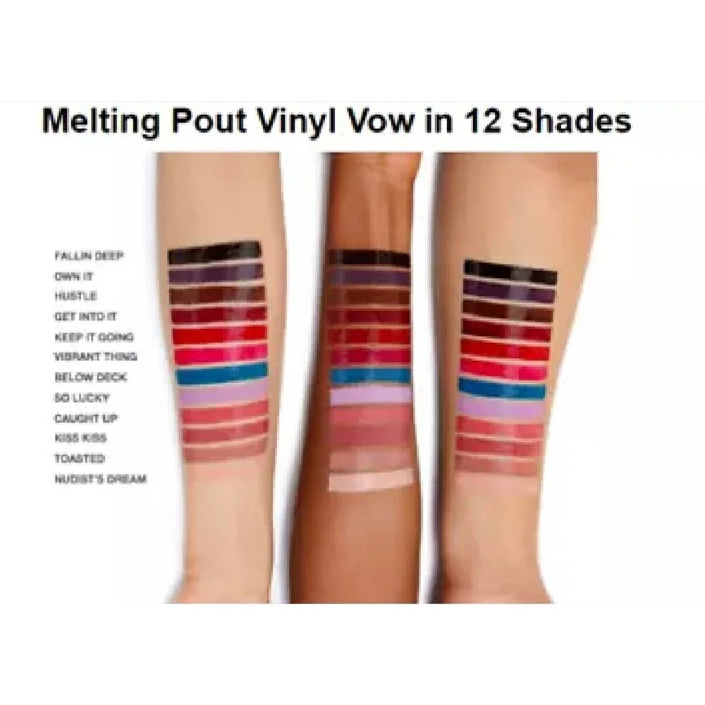 Lot of 2 COVERGIRL Melting Pout Vinyl Vow - 255 FALL IN DEEP